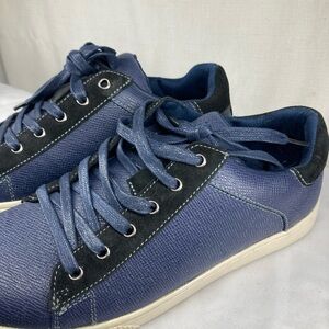 Navy and Black Men's Sneakers